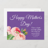 Muttertag Postkarte (Vorne/Hinten)