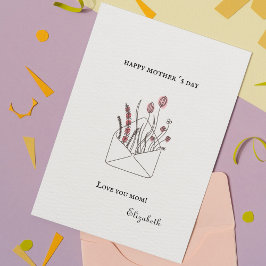 Muttertag Postkarte