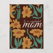 Muttertag Postkarte (Vorderseite)