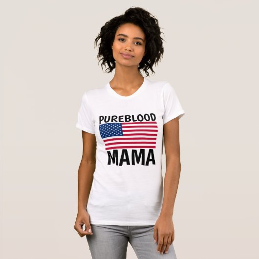 MUTTERTAG PUREBLOD MAMA T - SHIRT (Vorne ganz)