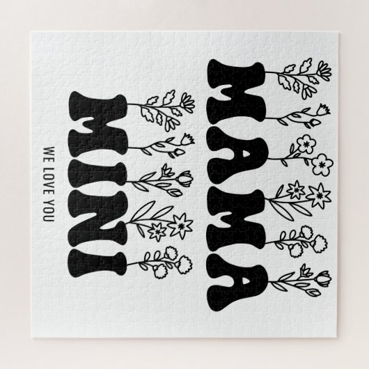 Muttertag Puzzle (Horizontal)