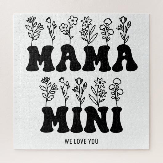 Muttertag Puzzle (Vertikal)