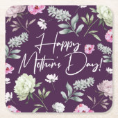 Muttertag Rechteckiger Pappuntersetzer (Vorderseite)