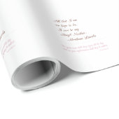 Muttertag religiöser Engel Geschenkpapier (Rolleneckpunkt)