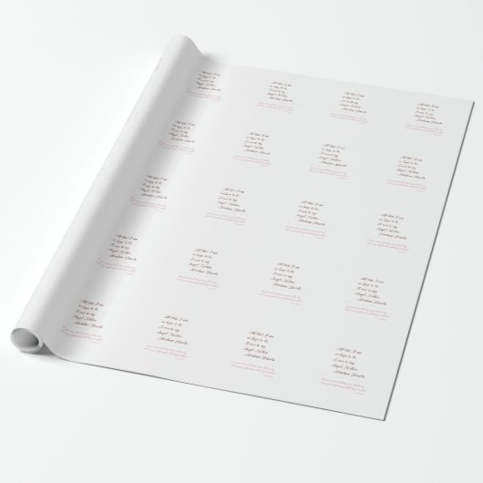 Muttertag religiöser Engel Geschenkpapier (Ungerollt)