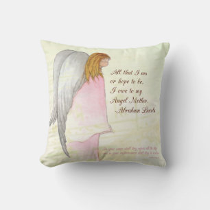 Muttertag religiöser Engel, Square Kissen
