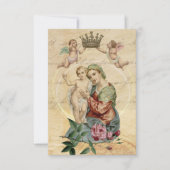 Muttertag Religiöses Gebet Mary Jesus (Vorderseite)