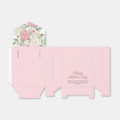 Muttertag Rosa Florale Wasserfarbe Geschenkschachtel (Ungefaltet)