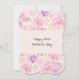 Muttertag, rosa und Lila Nelken,