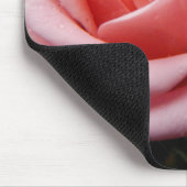 Muttertag Rosa und Rote Rose Mousepad (Ecke)
