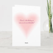 Muttertag Rose Bouquet Karte (Rückseite)