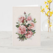 Muttertag Rose Bouquet Karte (Gelbe Blume)