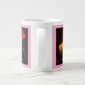 Muttertag-Rote Rose Jumbo-Tasse (Rückseite)