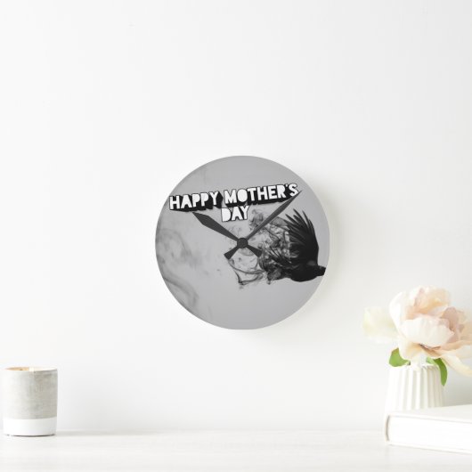 Muttertag Runde Wanduhr (Zuhause)