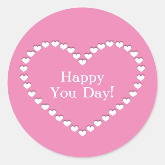 Muttertag Runder Aufkleber (Vorderseite)