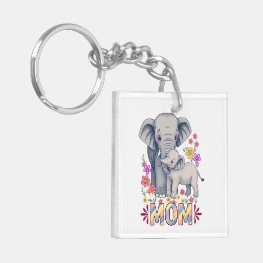 Muttertag Schlüsselanhänger (Vorderseite links)