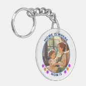 Muttertag Schlüsselanhänger (Vorderseite links)