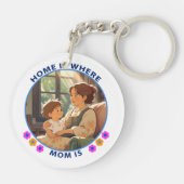 Muttertag Schlüsselanhänger (Rückseite)