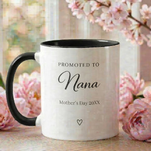 Muttertag Schwangerschaftsankündigung Nana Tasse