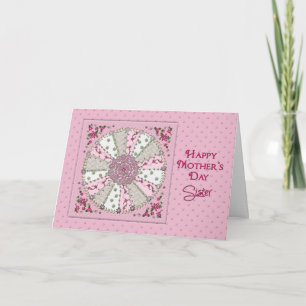 MUTTERTAG - SCHWESTER - HÜBSCH IN PINK KARTE