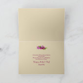 MUTTERTAG - SECRET PAL - Elegantes W/Lilacs/Herz Karte (Innenseite)