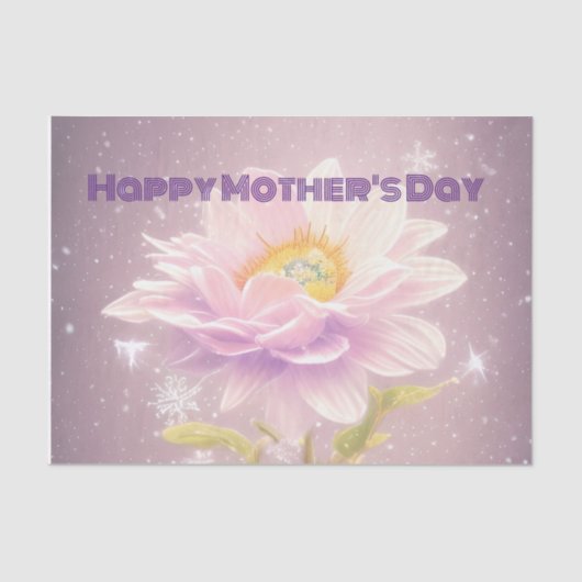 Muttertag Seidenpapier (Vorderseite)