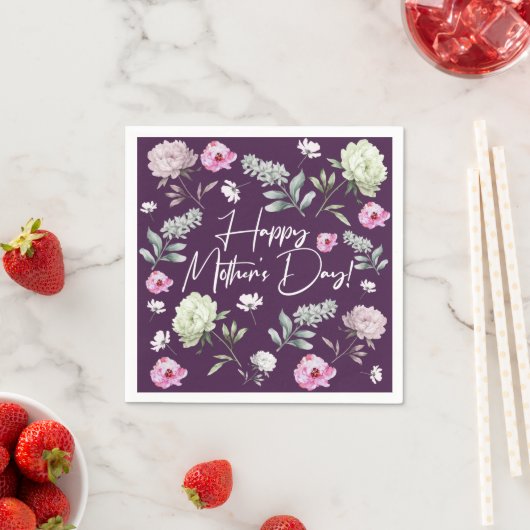 Muttertag Serviette (Beispiel)