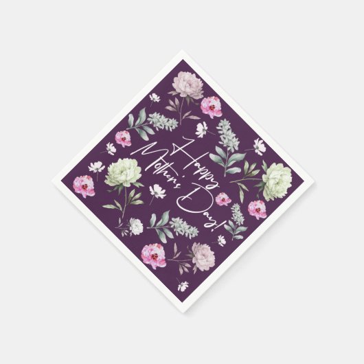 Muttertag Serviette (Ecke)