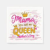 Muttertag Serviette (Vorderseite)