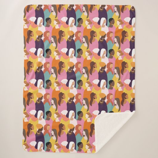 Muttertag Sherpa Blanket Sherpadecke (Vorderseite)