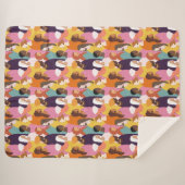 Muttertag Sherpa Blanket Sherpadecke (Vorderseite (Horizontal))