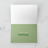 Muttertag Sonnenblumen Foto Karte (Innenseite)