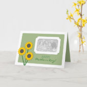 Muttertag Sonnenblumen Foto Karte (Gelbe Blume)