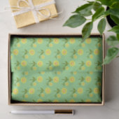 Muttertag Sonnenblumen Gemustert Seidenpapier (Geschenk)