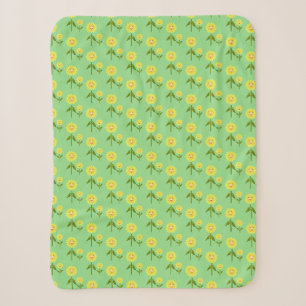 Muttertag Sonnenblumen Gemustert Sherpadecke