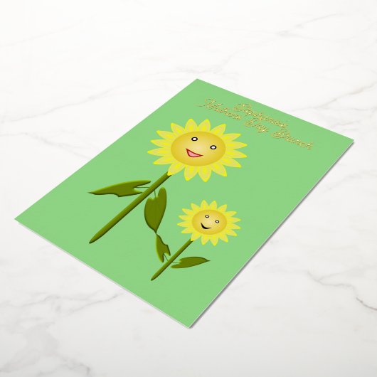 Muttertag Sonnenblumen Mütter Tag Brunch Folieneinladung (Gedreht)