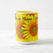 Muttertag Sonnenblumen Tasse (Zentrum)