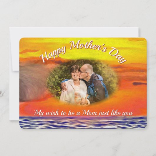 Muttertag Sonnenuntergang 2443 (Vorderseite)