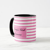 Muttertag spendet Mommy's Girl Personalisiert Nied Tasse (Vorderseite Links)