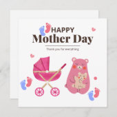 Muttertag - Spezielle Tochter - Babytragen (Vorne/Hinten)