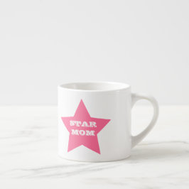Muttertag STAR-MAMA | Pink Star Espresso Tasse