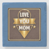 Muttertag Steinuntersetzer (Vorderseite)