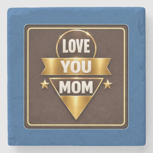 Muttertag Steinuntersetzer (Vorderseite)