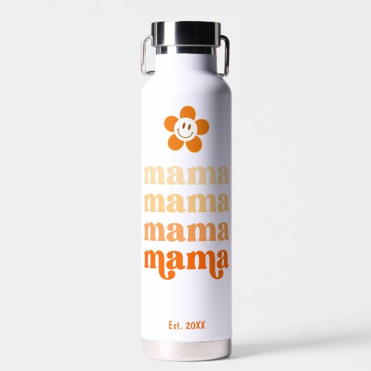 Muttertag Stilvolle Niedliche Daisy Mama Trinkflasche (Vorne)