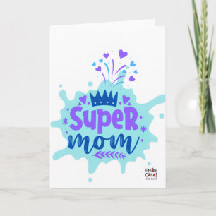 Muttertag - Super-Mama Karte