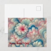 MUTTERTAG ~ Süße Pastelltöne ~ Postkarte (Vorne/Hinten)