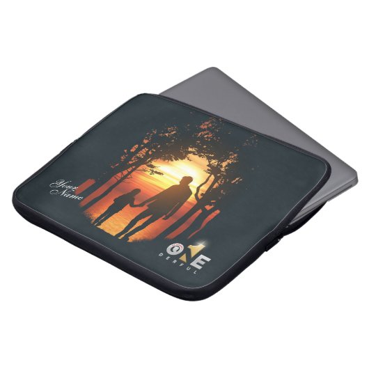 Muttertag | Tag des Vaters - 15" Laptopschutzhülle (Vorne Oben)