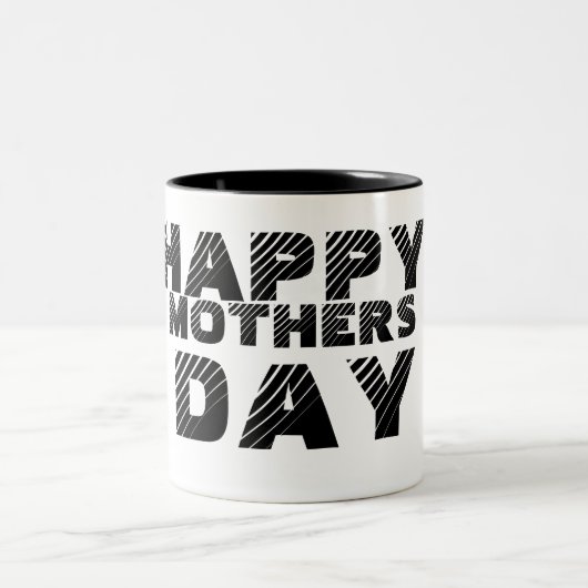 MÜTTERTAG-TASSE ZWEIFARBIGE TASSE (Mittel)
