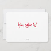 Muttertag Toast Funny Pub Flat Feiertagskarte (Rückseite)