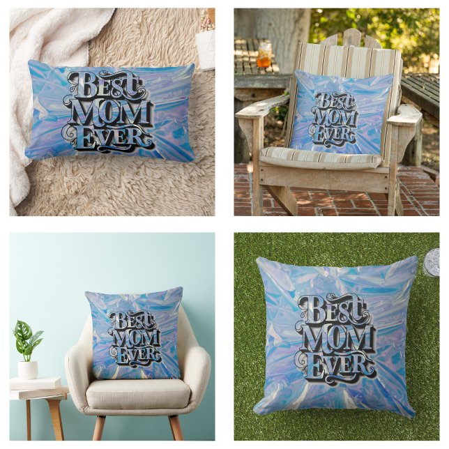 Muttertag Trendy Best Mama jemals Lendenkissen (Mother's Day Trendy Best Mom Ever Pillow)